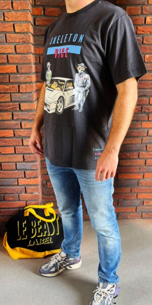 Skeleton vice Le Beast Label, vegan wear, Organic wear, limited x 500.