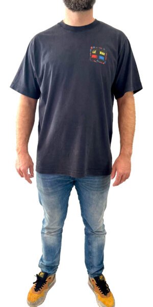Le Beast UFC streetwear t-shirt zwart biologische katoen, Vegan streetwear